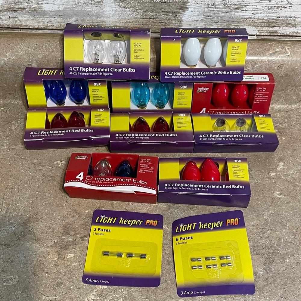 Replacement Bulbs and Fuses Set